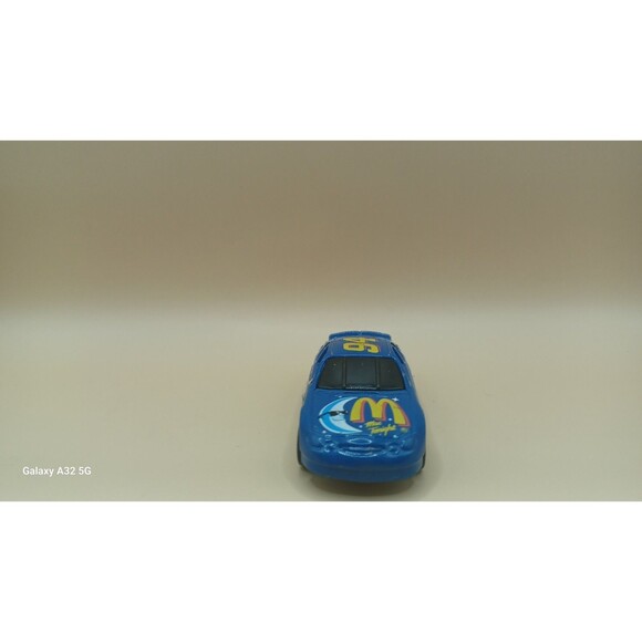 Vintage 1998 Mattel Hot Wheels Blue McDonalds Diecast #94 Race Car Made In China - Picture 6 of 8